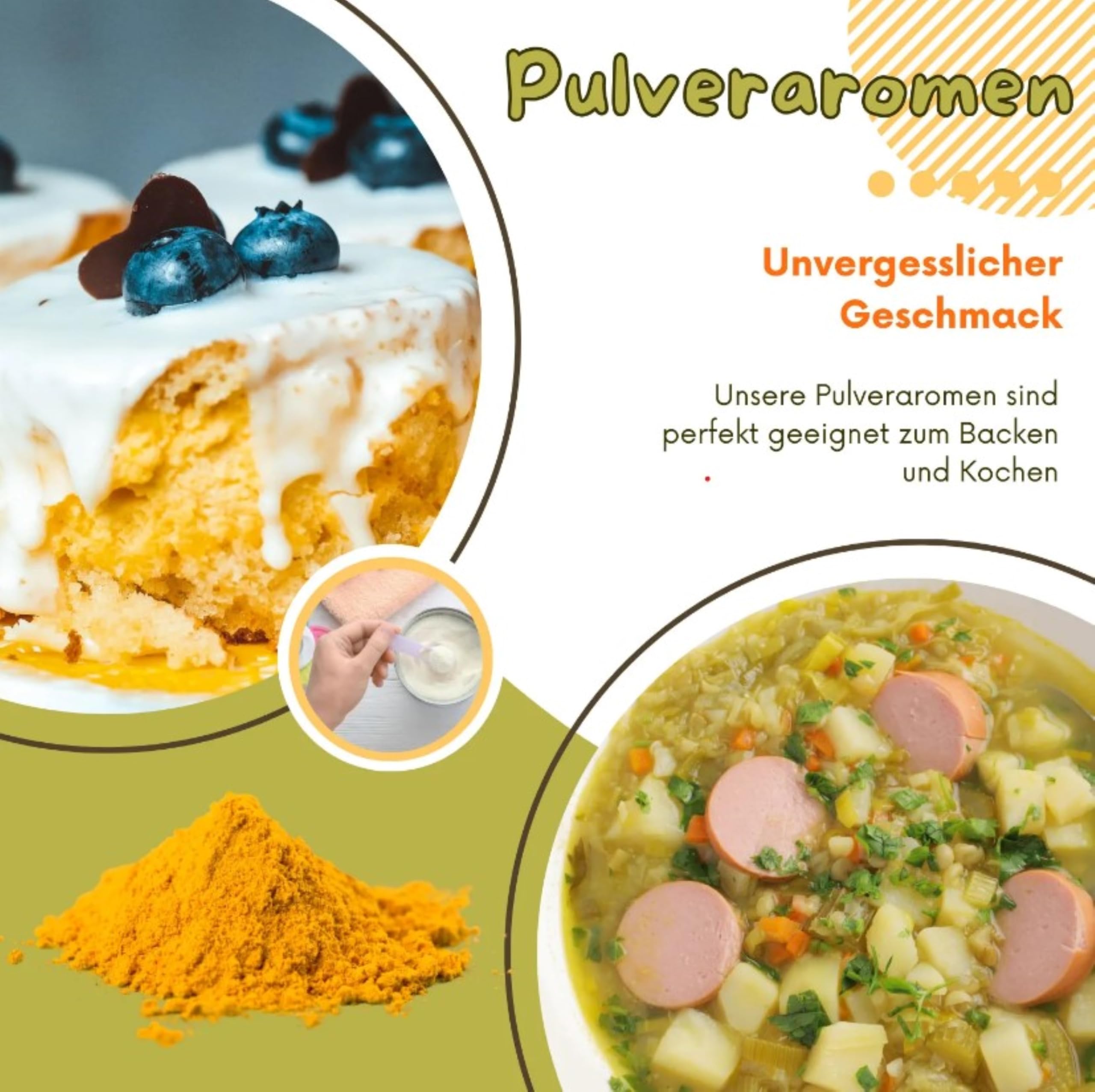 luxofit Kokosmilch Aroma Geschmack Pulver, Tropisches und Exotisches Backzusatz, Vielseitiges Geschmackspulver, für Küchenexperimente, Made in Germany (1 Kg)