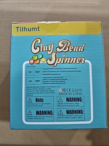 Miniatura 10 de Tilhumt Spinner eléctrico de cuentas para cuentas de arcilla, hilador de cuentas de arcilla, fabricante de pulseras para hacer joyas, pulseras de