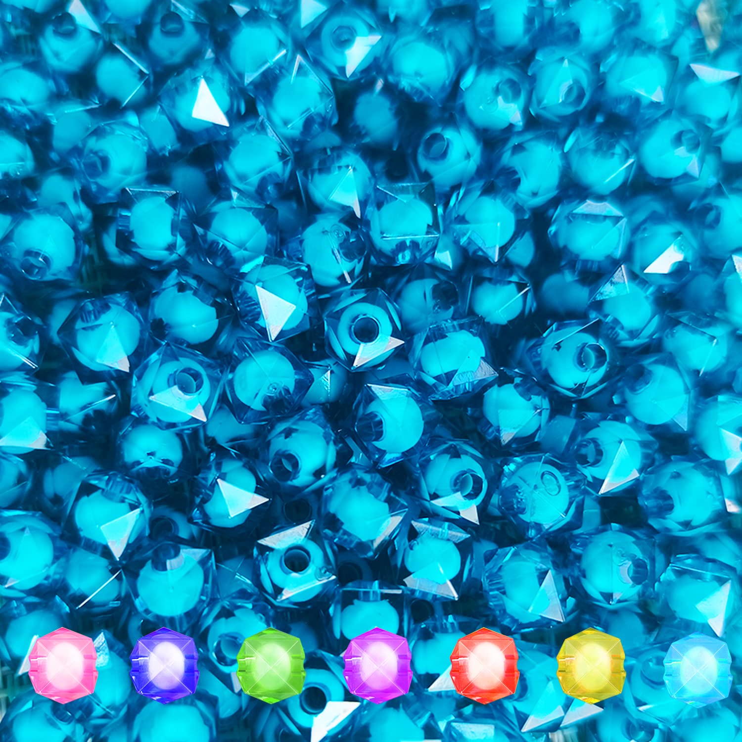 Chengmu 10mm Rondelle Glass Beads For Jewelry Making 300pcs