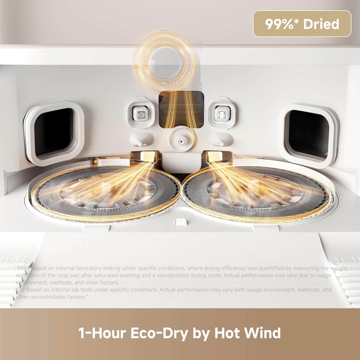 Mova P10 Pro Ultra Gen 2 Robot Vacuum and Mop, 26,000Pa Suaction, 212°F Hot Water Auto Mop Washing, 1-Hour Hot Air Drying, Extenable Mop, All-in-One Dock, Triple Anti-Tangle System for Home