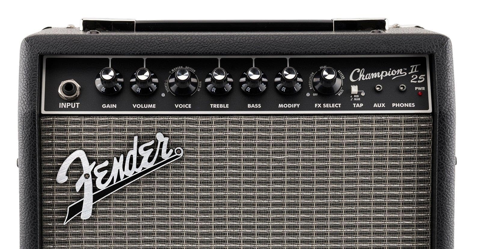 Fender Champion II 25 - Transistor Combo Verstärker für E-Gitarre