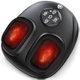 CooCoCo FSA Eligible Foot Massager with Heat, Upgraded Shiatsu Feet Massager for Plantar Fasciitis, Neuropathy, Foot Warmer for Women Men Mom, Feet Massage Machine with Kneading, Compression, Size 14