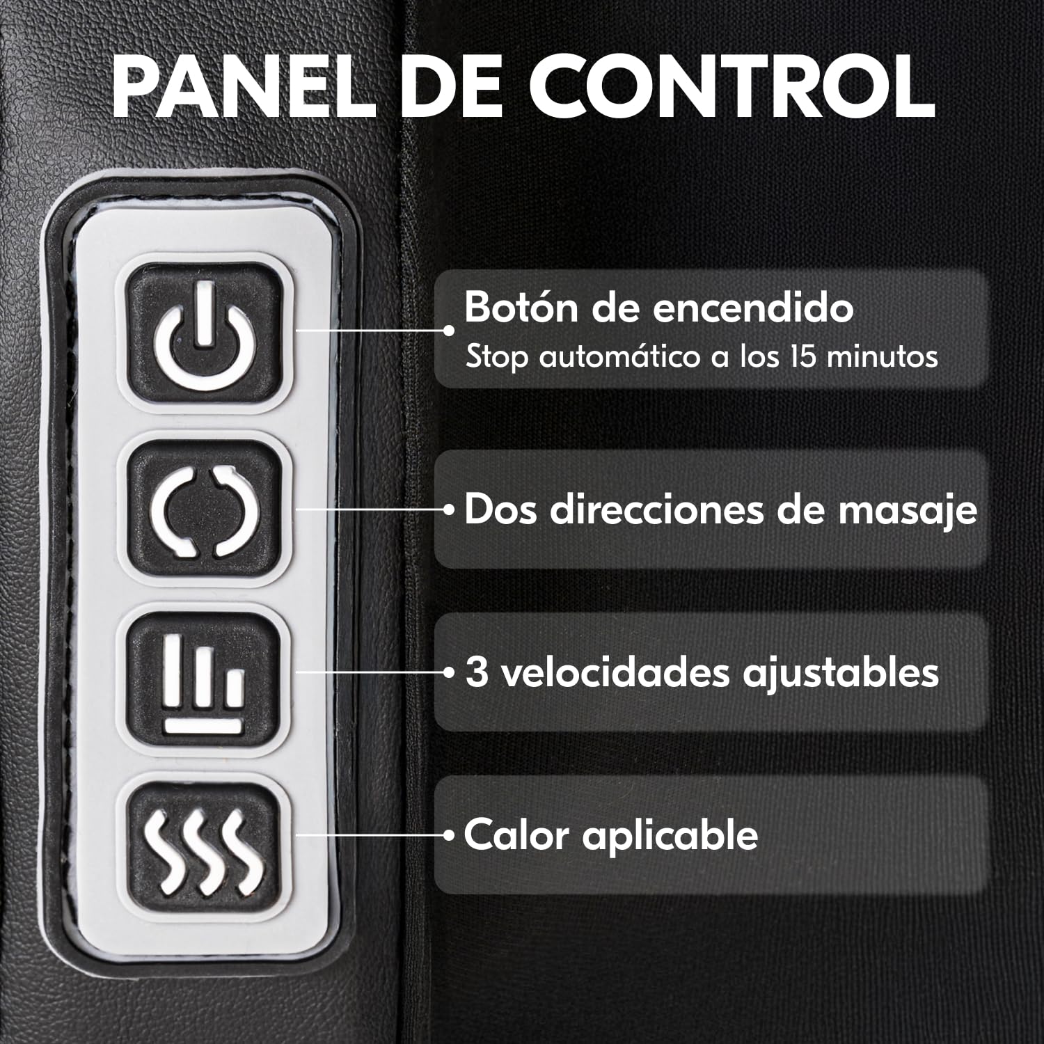 Masajeador de Pies Shiatsu con Calefacción, Masajea los Músculos de Piernas y Pies, Masajeador de Pies con Rodillos de Masaje, Regalo Original.