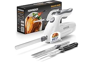 Electric Knife, Cordless for Effortless Carving