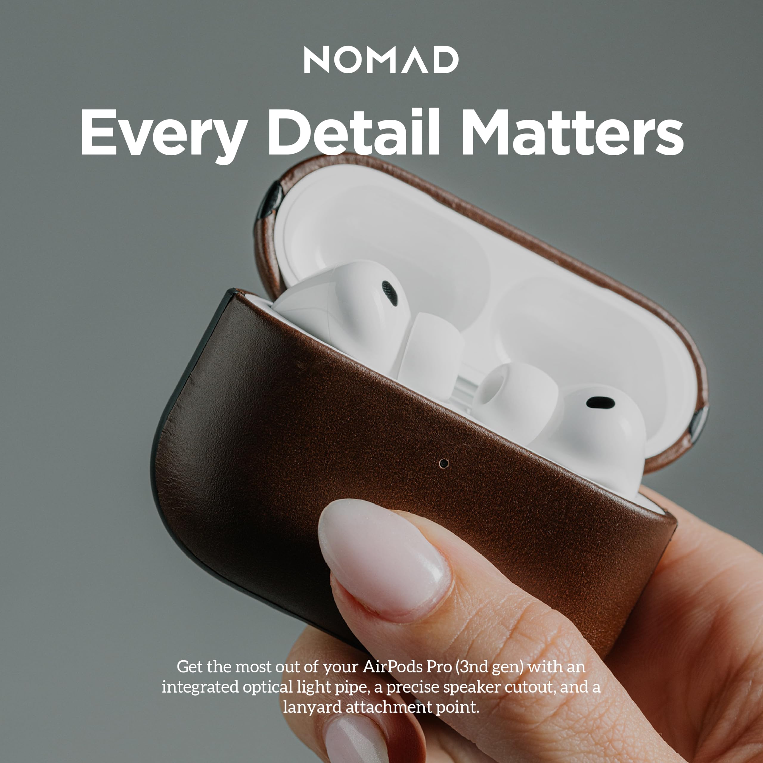 Amazon | [NOMAD] ノマド モダンレザーケース | Airpods Pro 3