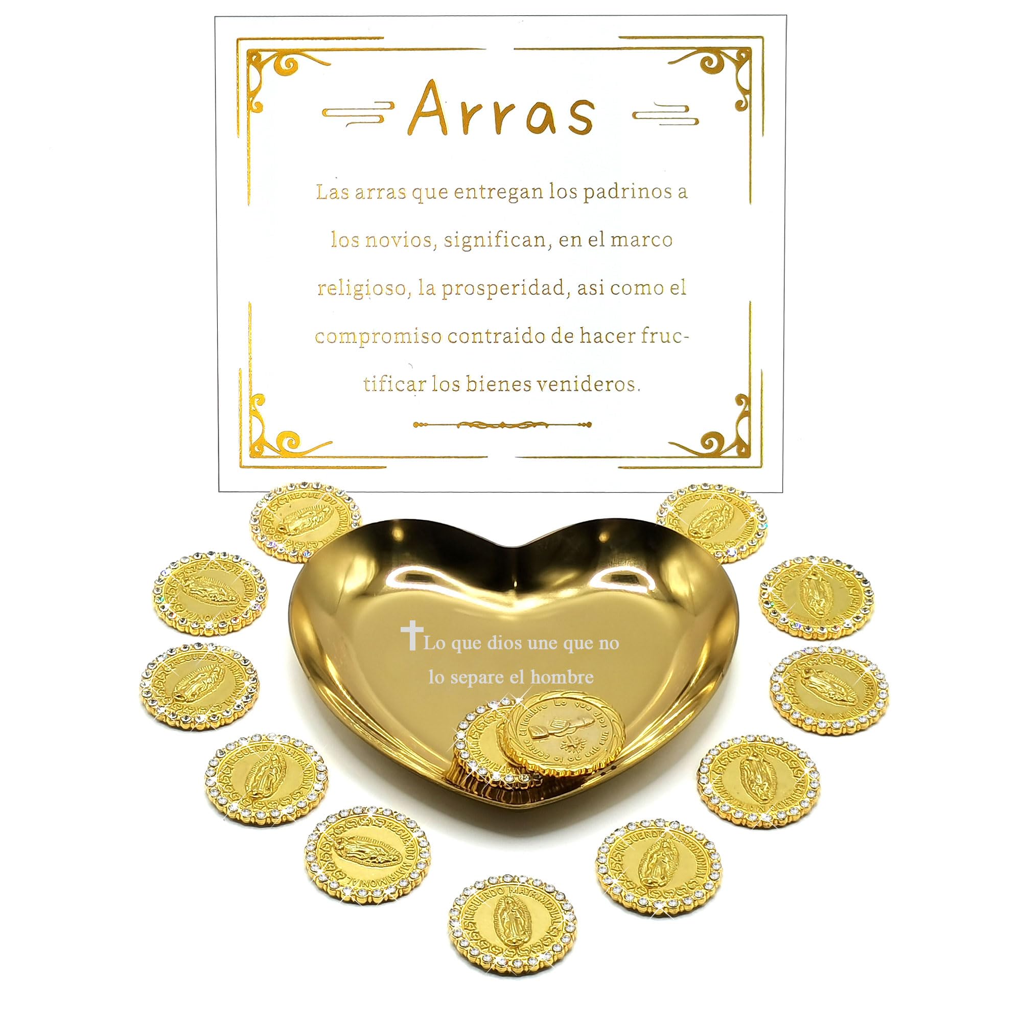 Arras Para Boda Catolica Wedding Coins Arras De Boda Set