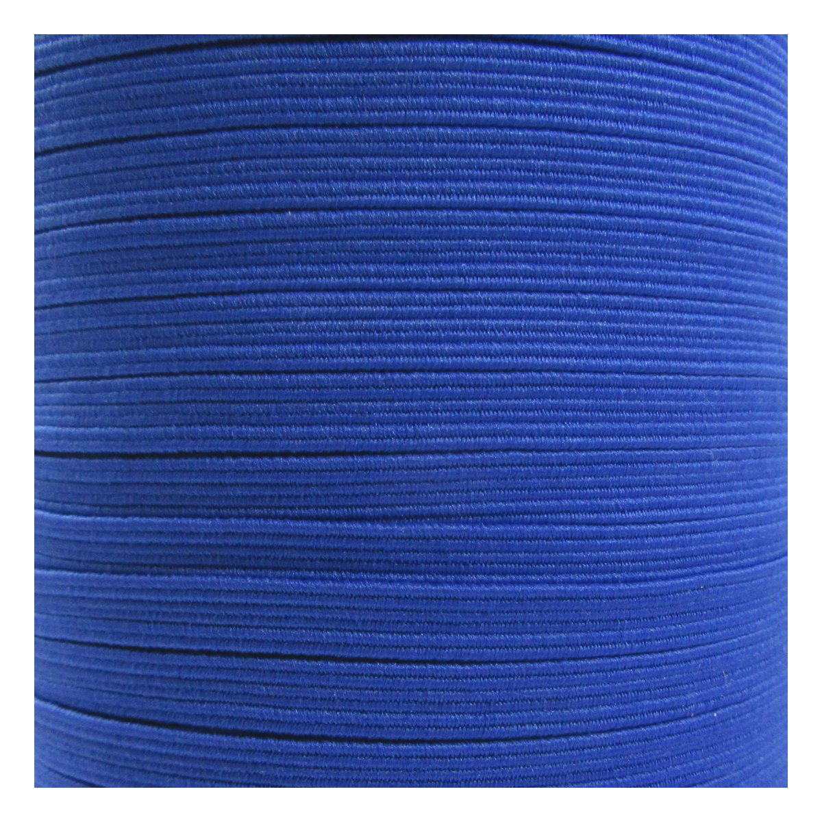 Beads4crafts 6mm COLOURED FLAT ELASTIC TRIM *22 COLOURS* CORD TRIMMING STRETCHY RIBBON (5 Metres, Blue (H3070))