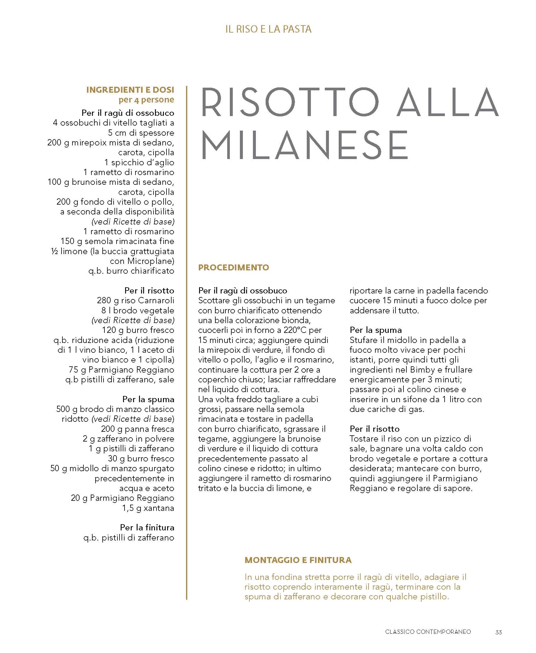 Classico contemporaneo. La grande cucina di ieri e di oggi