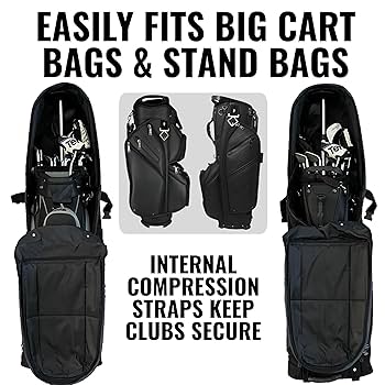 Amazon | CaddyDaddy Enforcer ゴルフトラベルバッグ ソフト