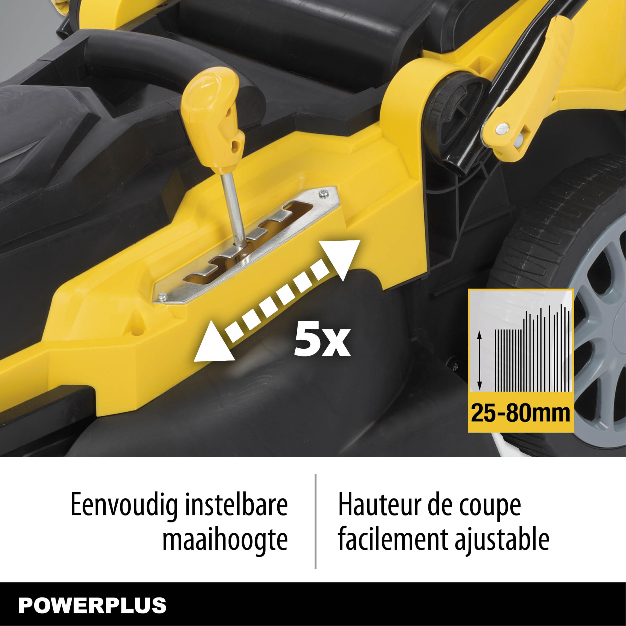 POWERPLUS POWXG6281 - Cortacésped 2000w 420mm