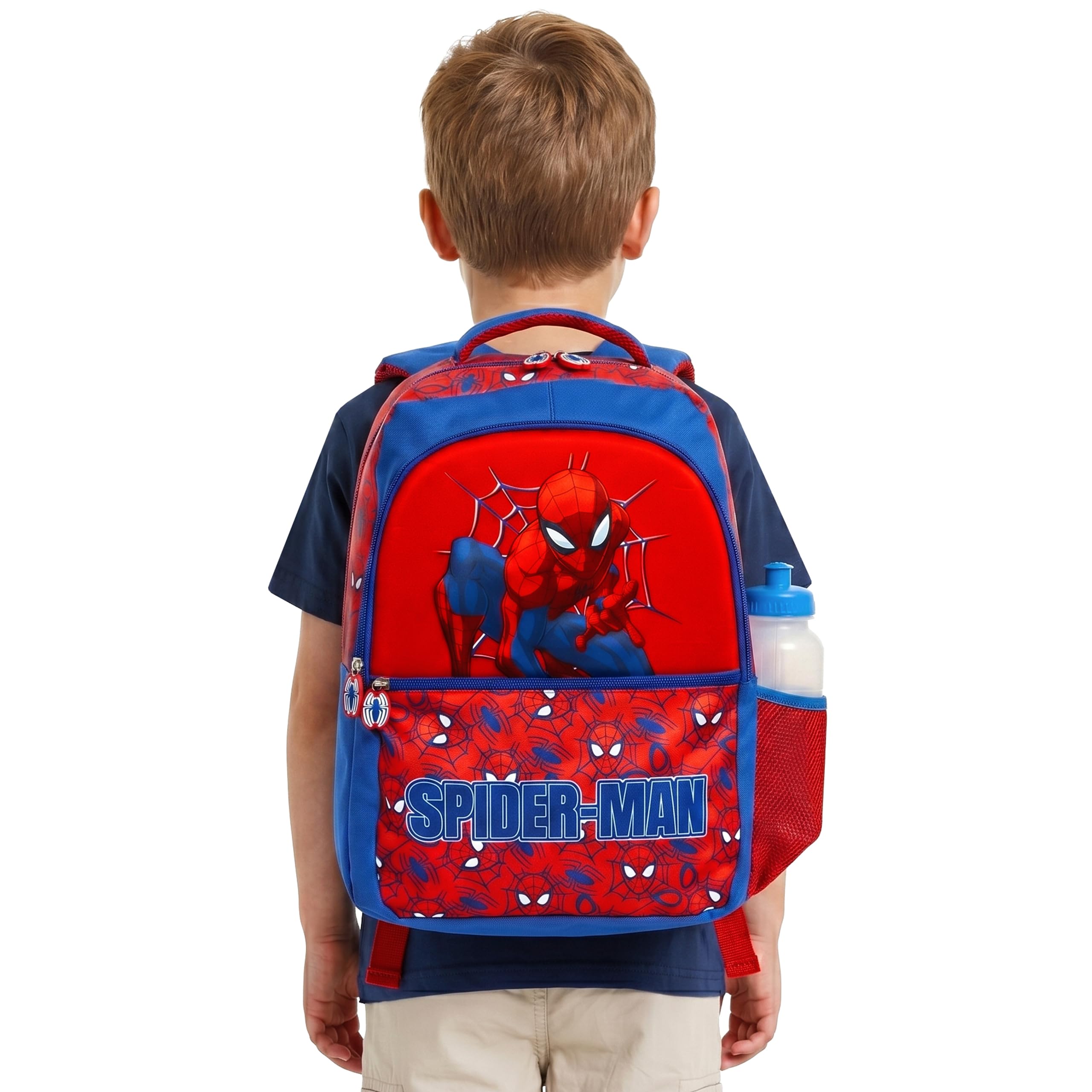 Marvel Sac à dos Spiderman, Sac Enfant Spider-Man, Taille unique