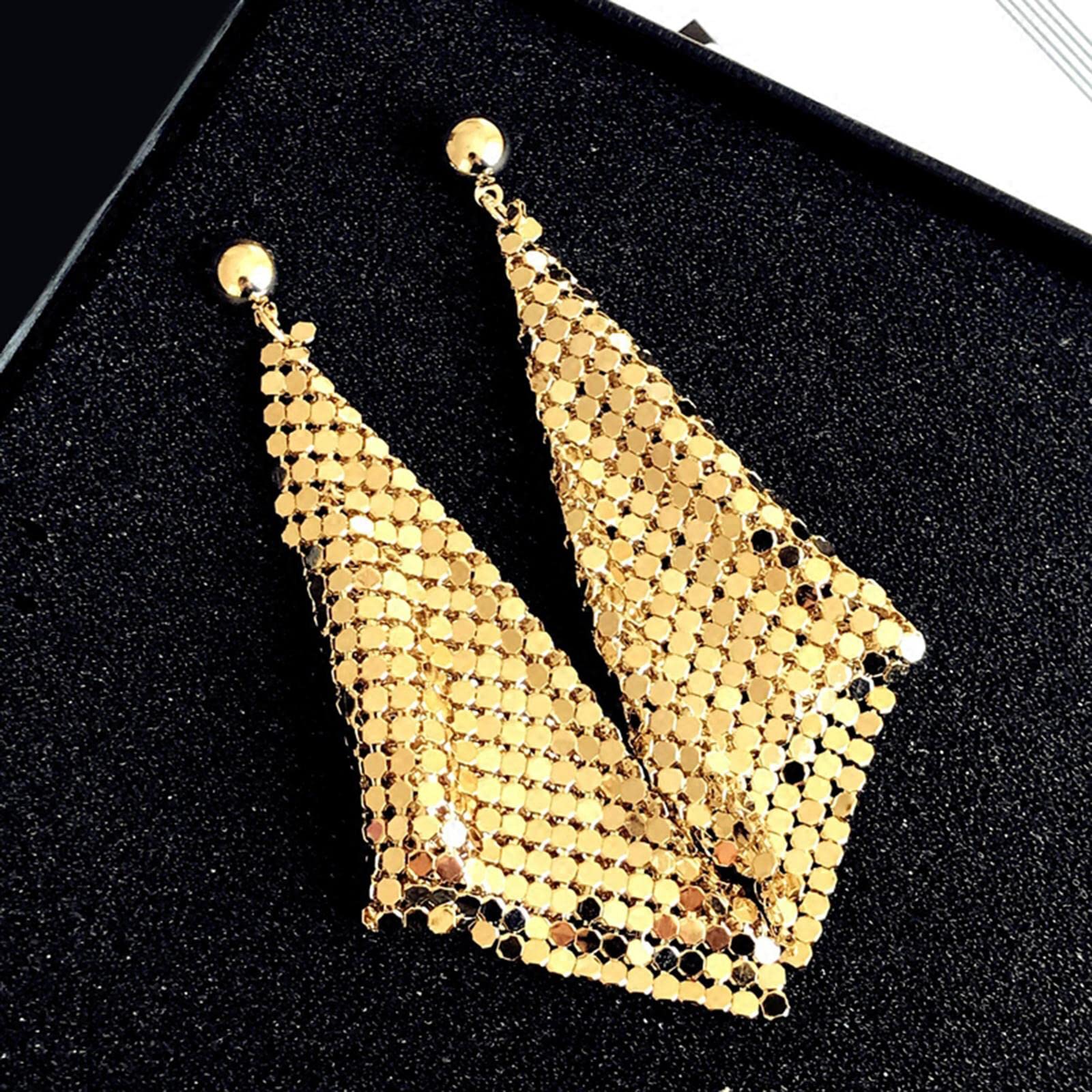 Sequin Mesh Tissu Métallisé Brillant 3mm Ruban Chaînette Patchwork Fait Main pour Création Déguisements Artisanat Fournitures Adapté à Vêtements de Fê, Argent