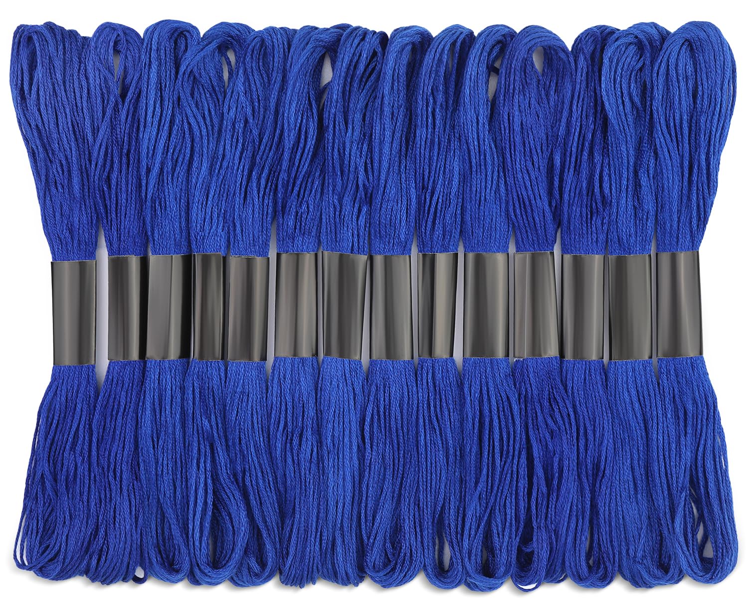 Blue Embroidery Floss: 14 Skeins Embroidery Thread Cross Stitch Thread