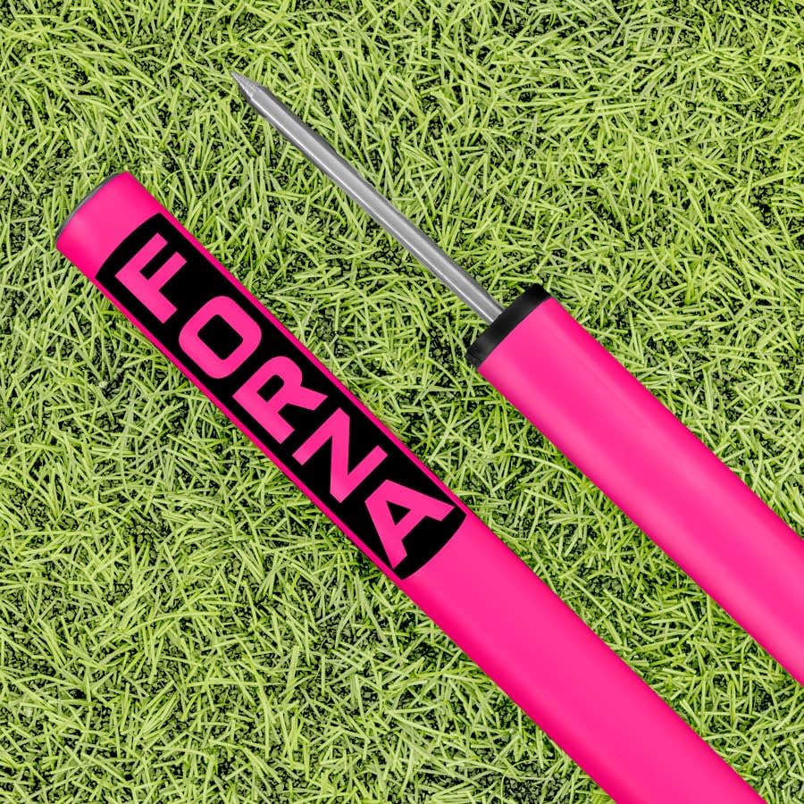 FORZA Telescopic Slalom Training Poles [Pack of 8] | Adjustable, Shatterproof PVC Poles for Agility and Speed Training | Multi-Sport Use | 8 Bold Colors