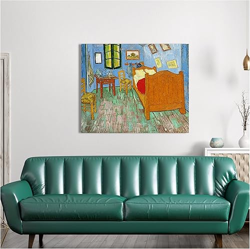 Miniatura 991 de A&T ARTWORK The Starry Night de Vincent Van Gogh. Tamaño del marco: 36 x 30 pulgadas, tamaño de la imagen: 30 x 24 pulgadas, reproducciones clásicas