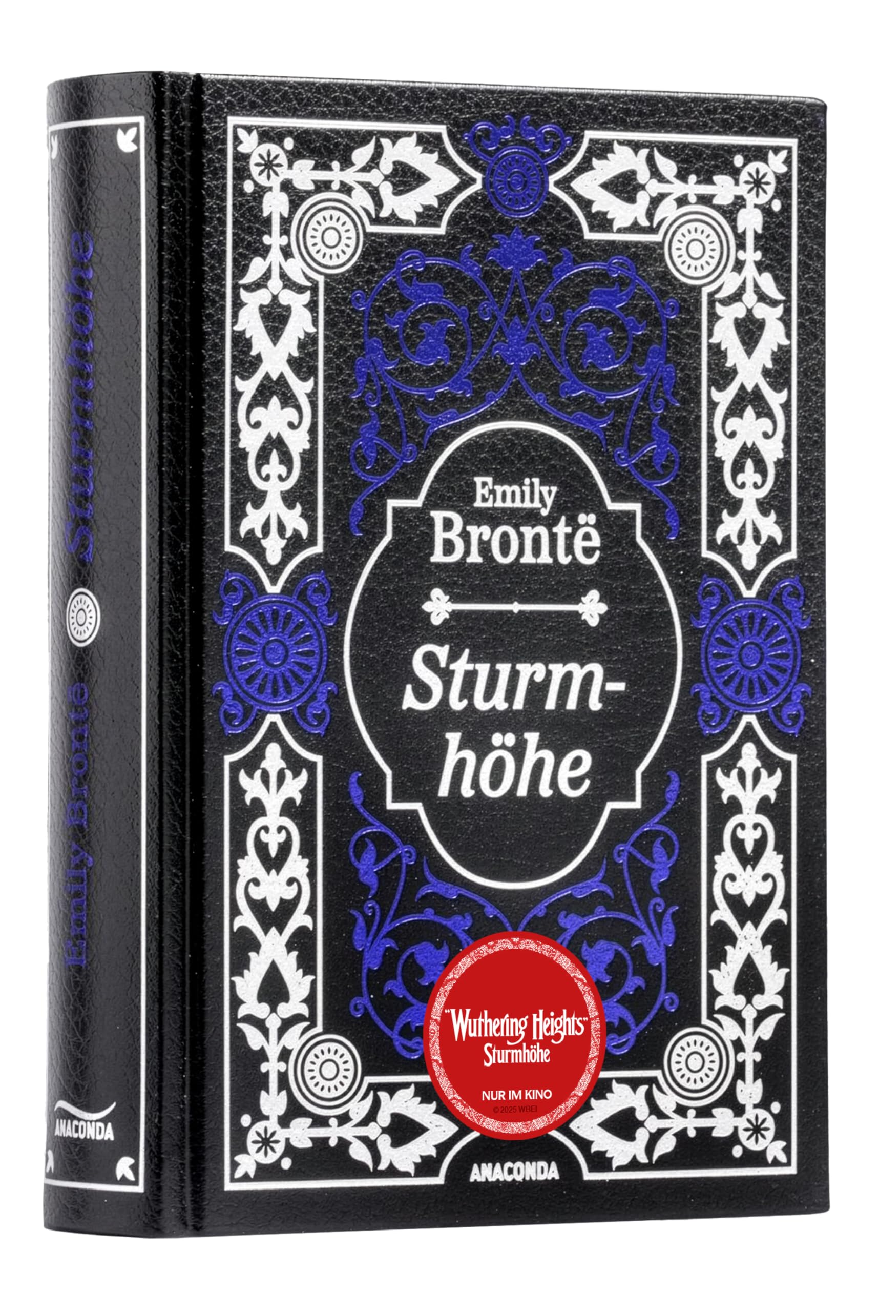 Anaconda Verlag Emily Brontë, Sturmhöhe. Vollständige Ausgabe: Die Offizielle Deutsche Übersetzung Zum Film "Wuthering Heights – Sturmhöhe“. Veredelt Mit Zweifarbiger Glanzprägung (Cabra-Leder-Reihe, Band 35)