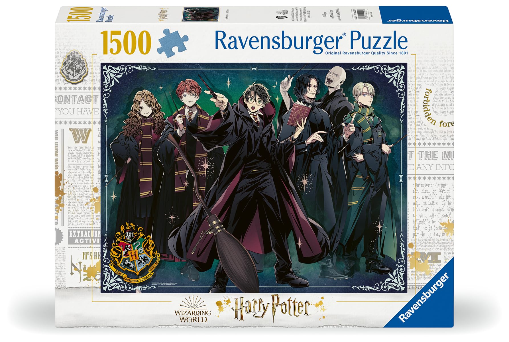 Amazon.com: Ravensburger Harry Potter 1500 Piece Jigsaw Puzzle