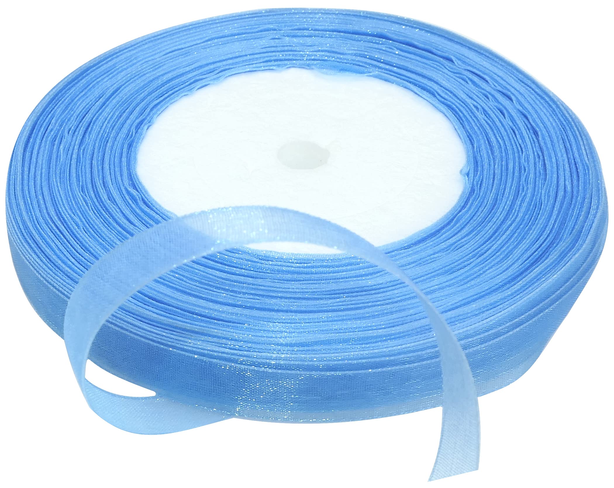 Ruban Organza AERZETIX - Pois Vert 10mm X 45m - Décoration Cadeaux, Mariage, Loisirs Créatifs