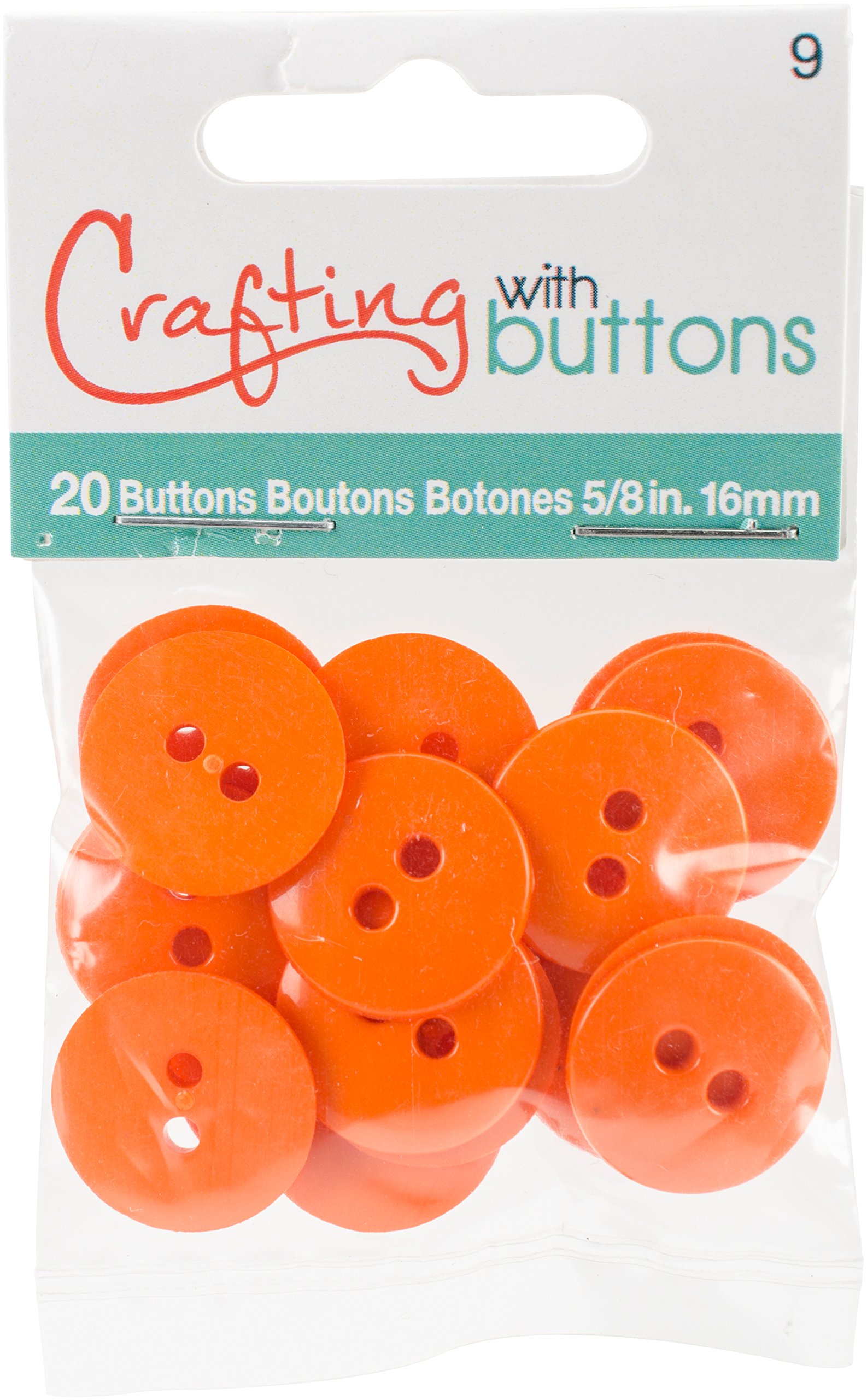 Blumenthal LansingCompany DIY Craft-Colors, Orange, 20 Piece