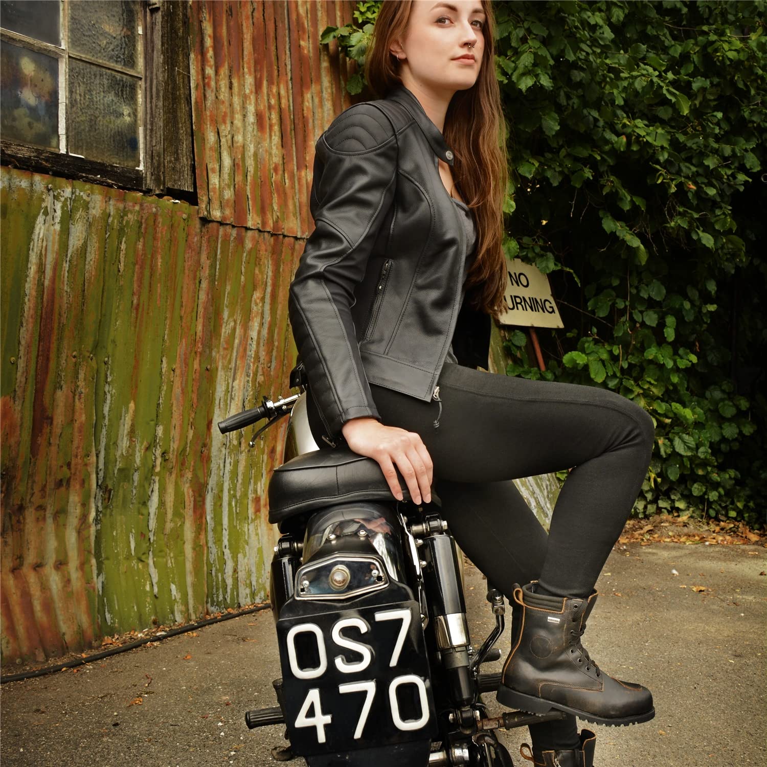 Oxford Damen Super Leggings 2.0 Verstärkte Motorrad-Leggings