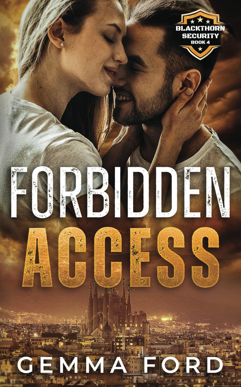 Forbidden Access: A thrilling, fake marriage, bodyguard romance (Blackthorn Security)