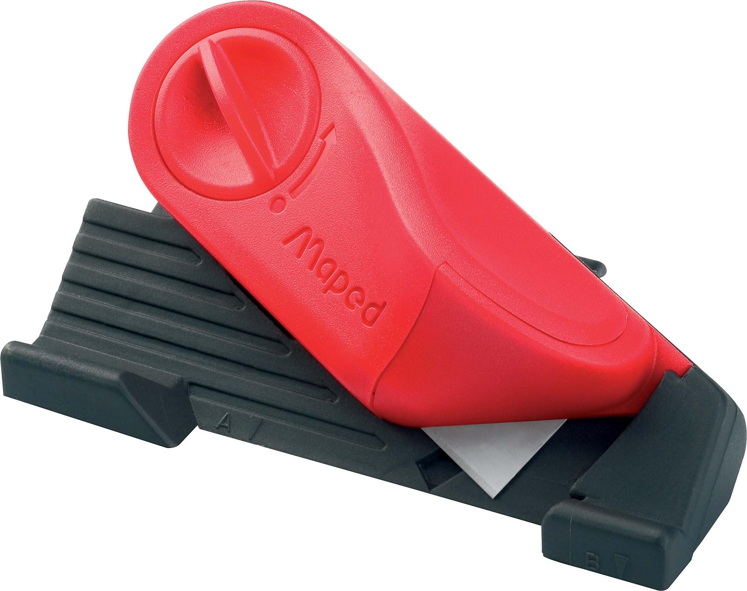 Maped M172050-45 cutting tool Mat Cutter including 5 blades, red/black