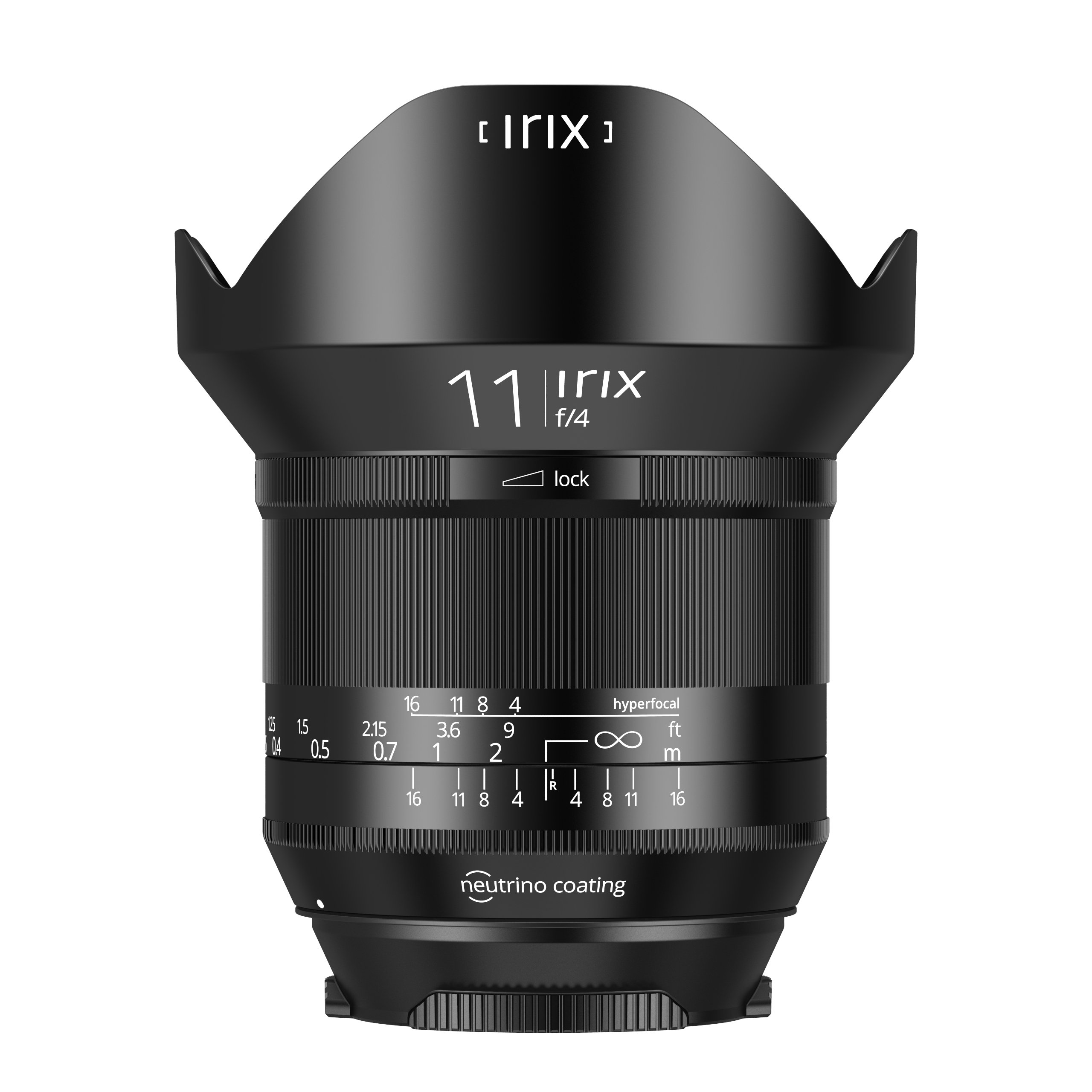 Irix IL-11BS-NF obiektyw ultraszerokokątny Blackstone 11 mm"f4" do Nikon F (pełnoklatkowy, podświetlany napis, zoptymalizowany pierścień ogniskowy), czarny