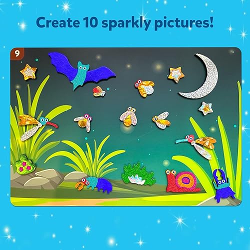 Vista 28 de Skillmatics Foil Fun - Vestir, arte sin desorden para niños, kits de manualidades y suministros, actividad creativa de bricolaje, juguetes de viaje