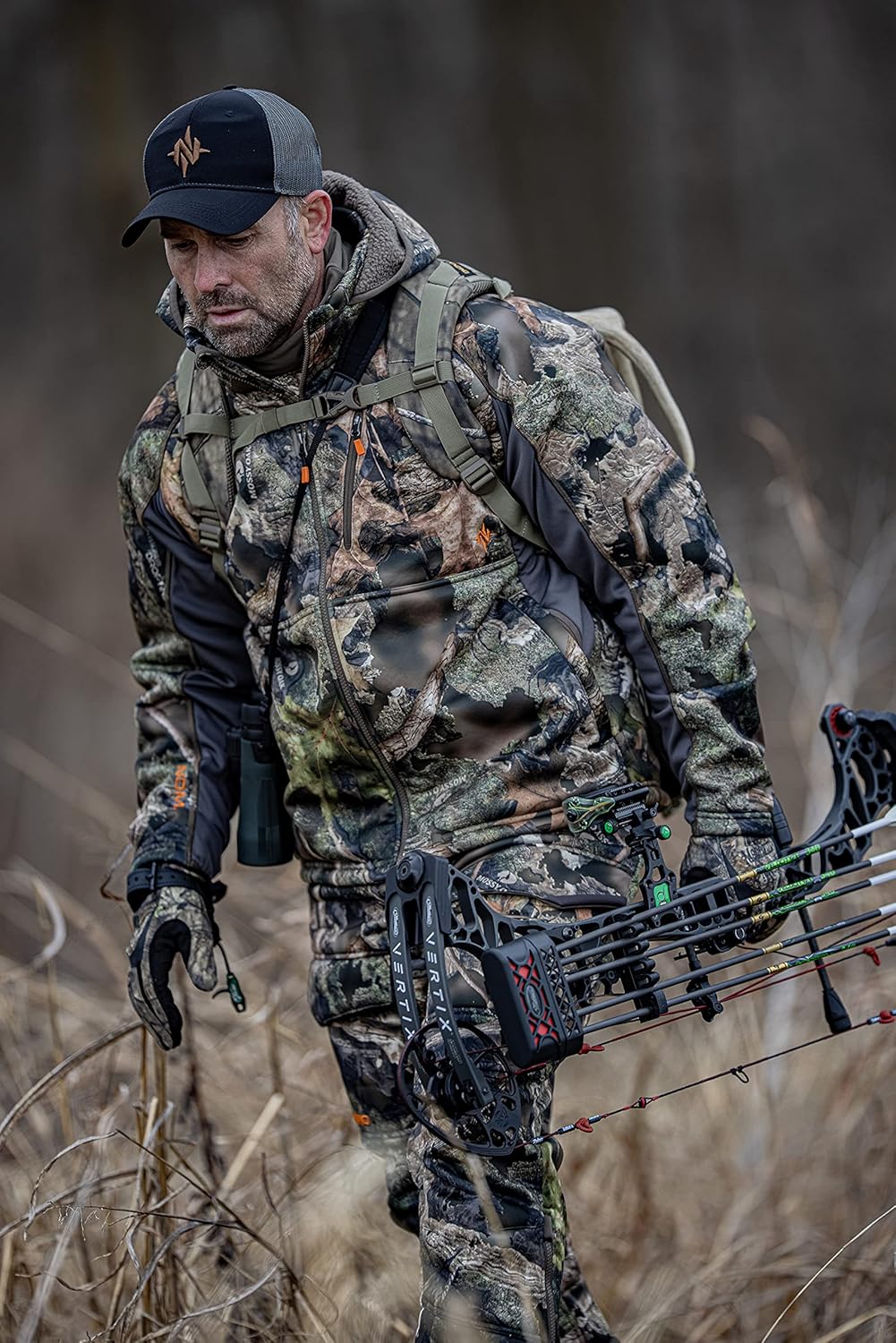 NOMAD mens Harvester Nxt Jacket | Wind Resistant W/Sound Kill Tech - Image 2