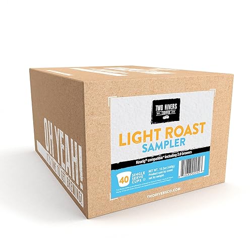 Miniatura 22 de Two Rivers Coffee Muestreador de cápsulas de café de sobrecarga de chocolate para cafeteras Keurig K Cup, paquete variado de una sola porción