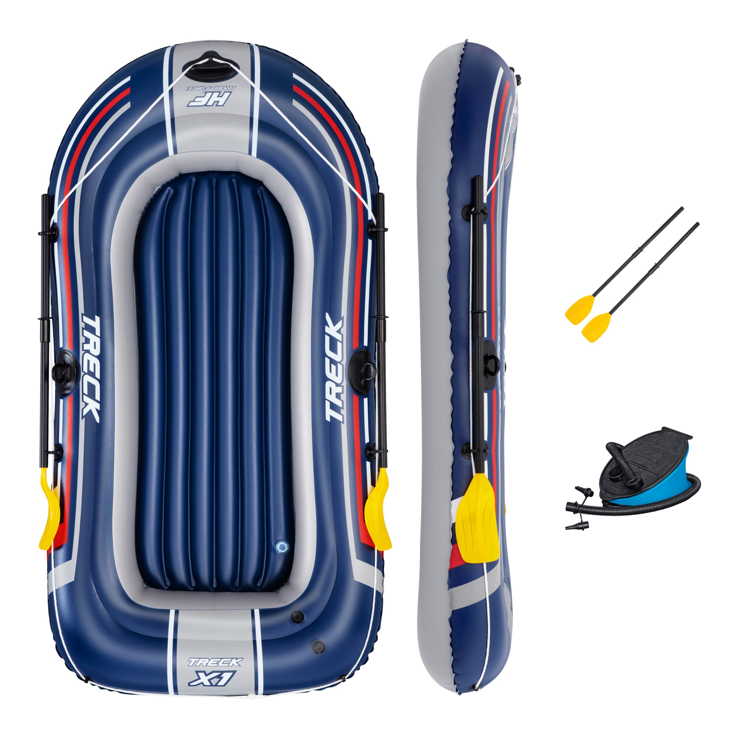 BESTWAY Barca Hinchable para 2 Adultos Bestway Hydro-Force Treck X1 228x121x32 cm Multicolor