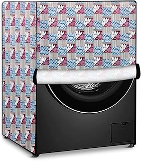 Stylista Washing Machine Cover Compatible for IFB 6 kg Diva Aqua SX Front Load Printed Pattern