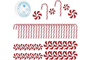 CCINEE Christmas Candy Cane Hanging Ornaments