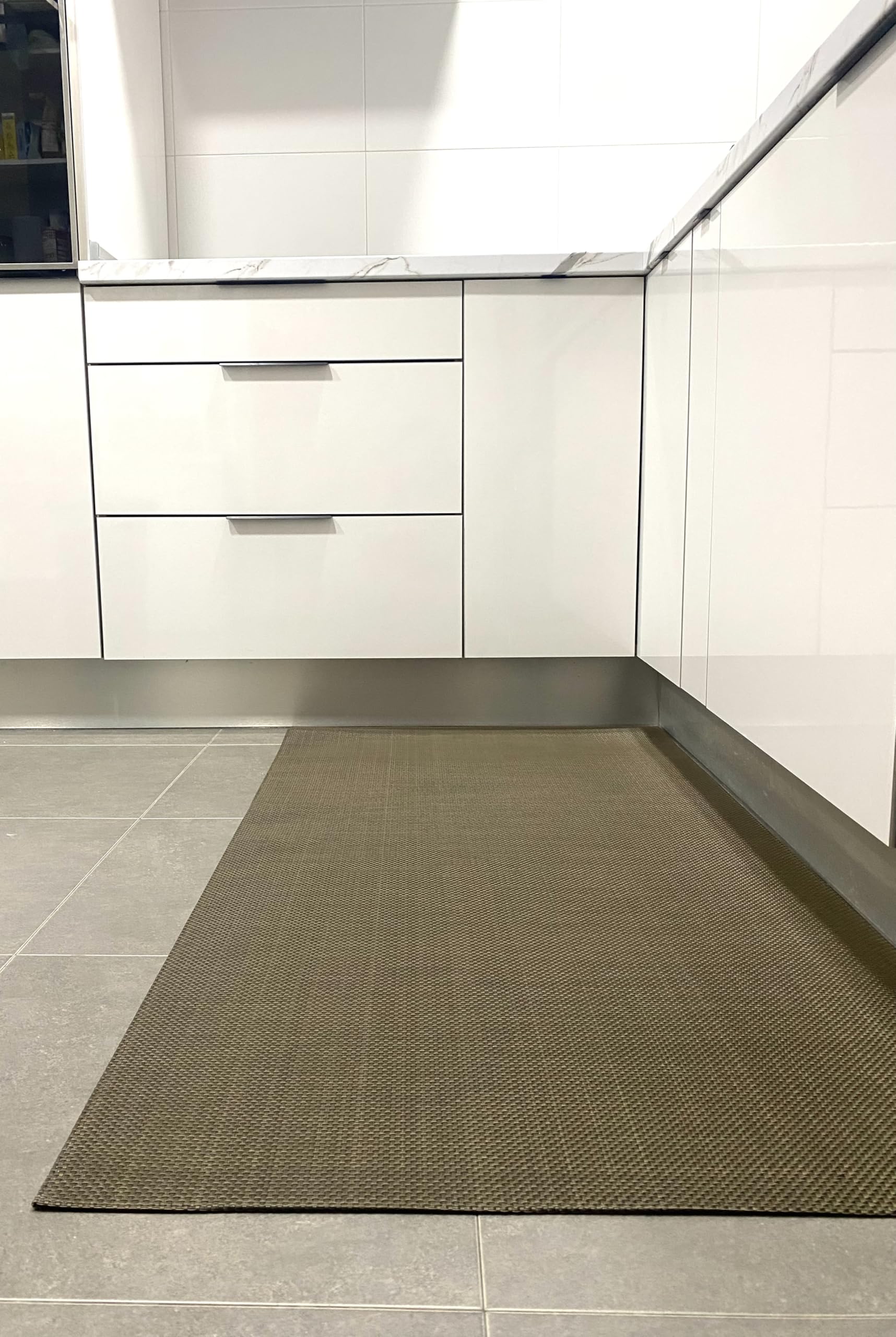 Alfombra vinilica. Alfombra para Cocina, salón, baño. Alfombra Resistente, lavabale. Interior y Exterior. (5144, 70x200)