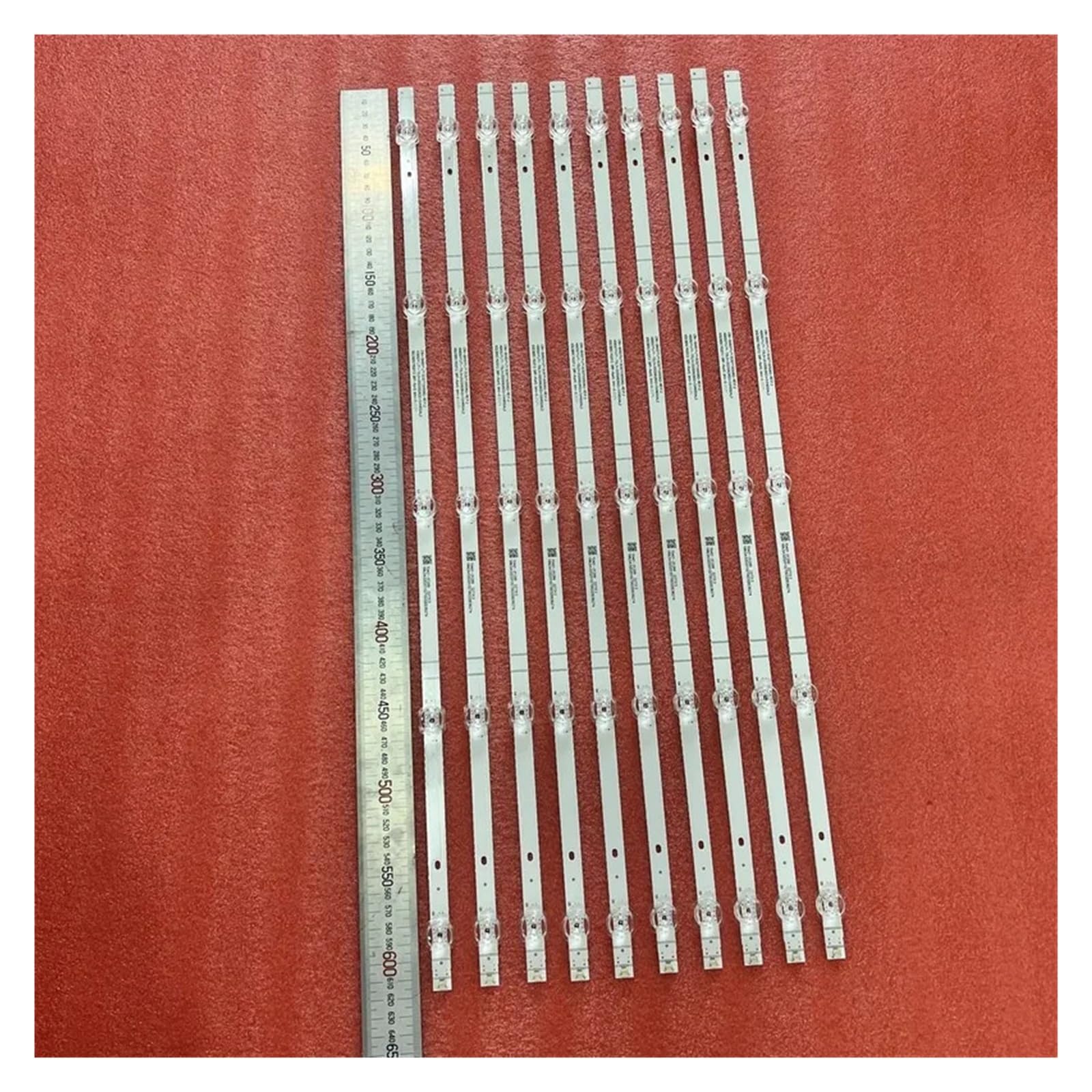 ExkaTeLED Backlight Strip 5LED for O.N/N 100021261 for Hi.sen/se 65R6G 65R6E4 65A6H 65A6G HE65A7G for to.SHI/BA 65C350KU LB6508H HD650Y1U71-T0L3 (Color : 50 PCS for 10 TV)