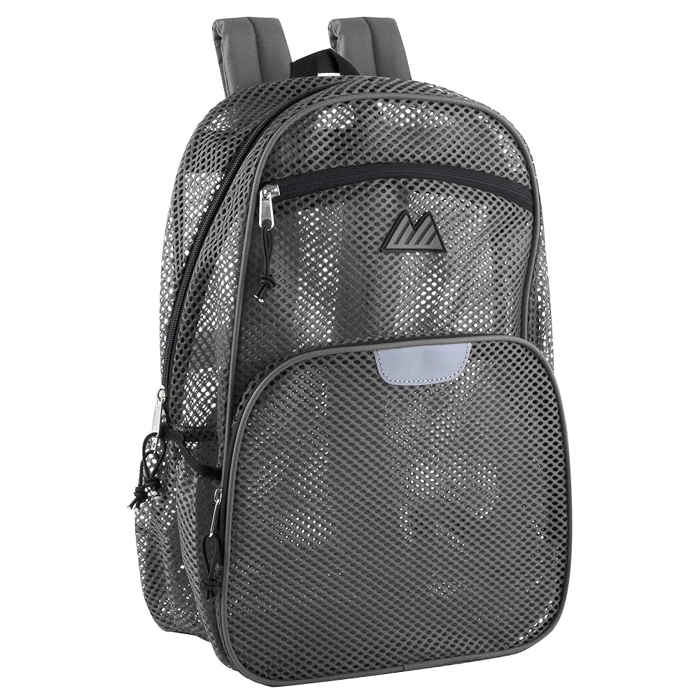 Amazon.com: Summit Ridge Reflective Mesh School Backpack for