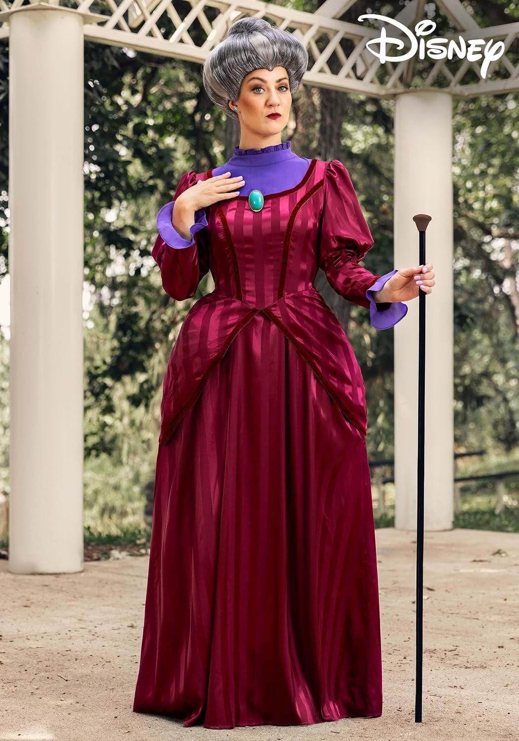 Disney Cinderella Deluxe Lady Tremaine Costume Womens, Wicked Stepmother Halloween Dress