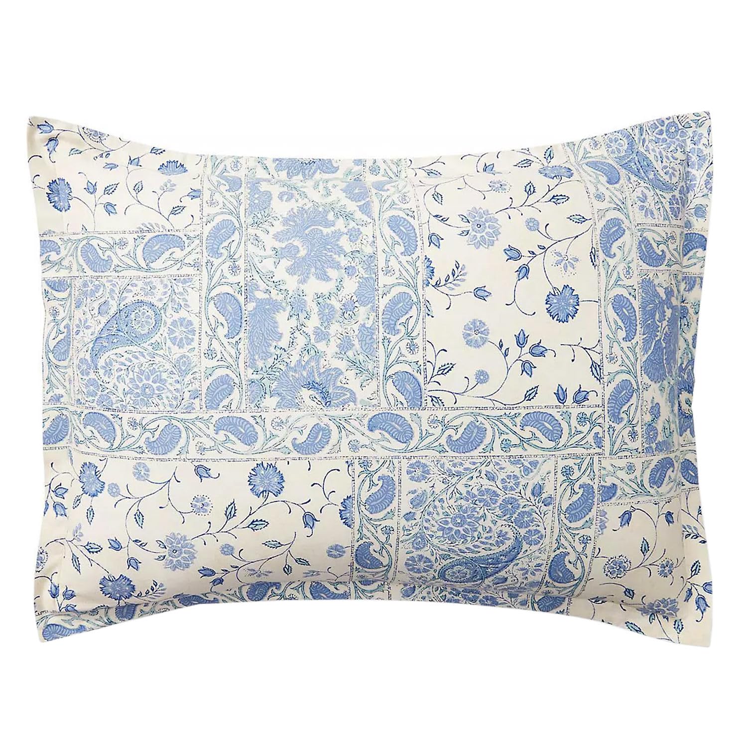 Amazon.com: Lauren Ralph Lauren Callen Blue Green Paisley Floral