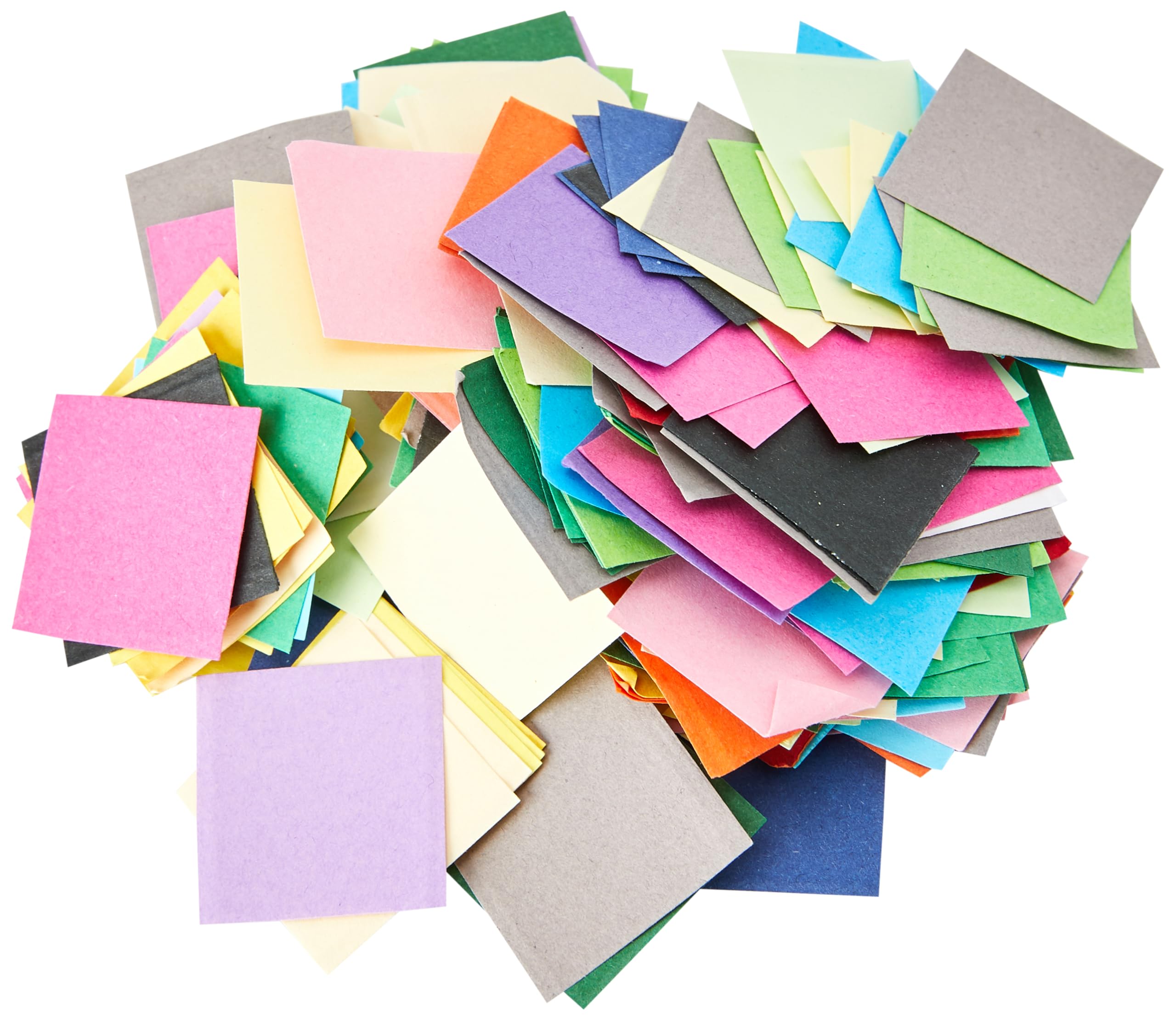 Springboard Pre-Cut Coloured Jumbo Mosaic Squares - Mosaic Kits for Children - Arts and Crafts for Kids - Assorted Colours - 2.5 x 2.5 cm Paper Squares - Pack of 5000