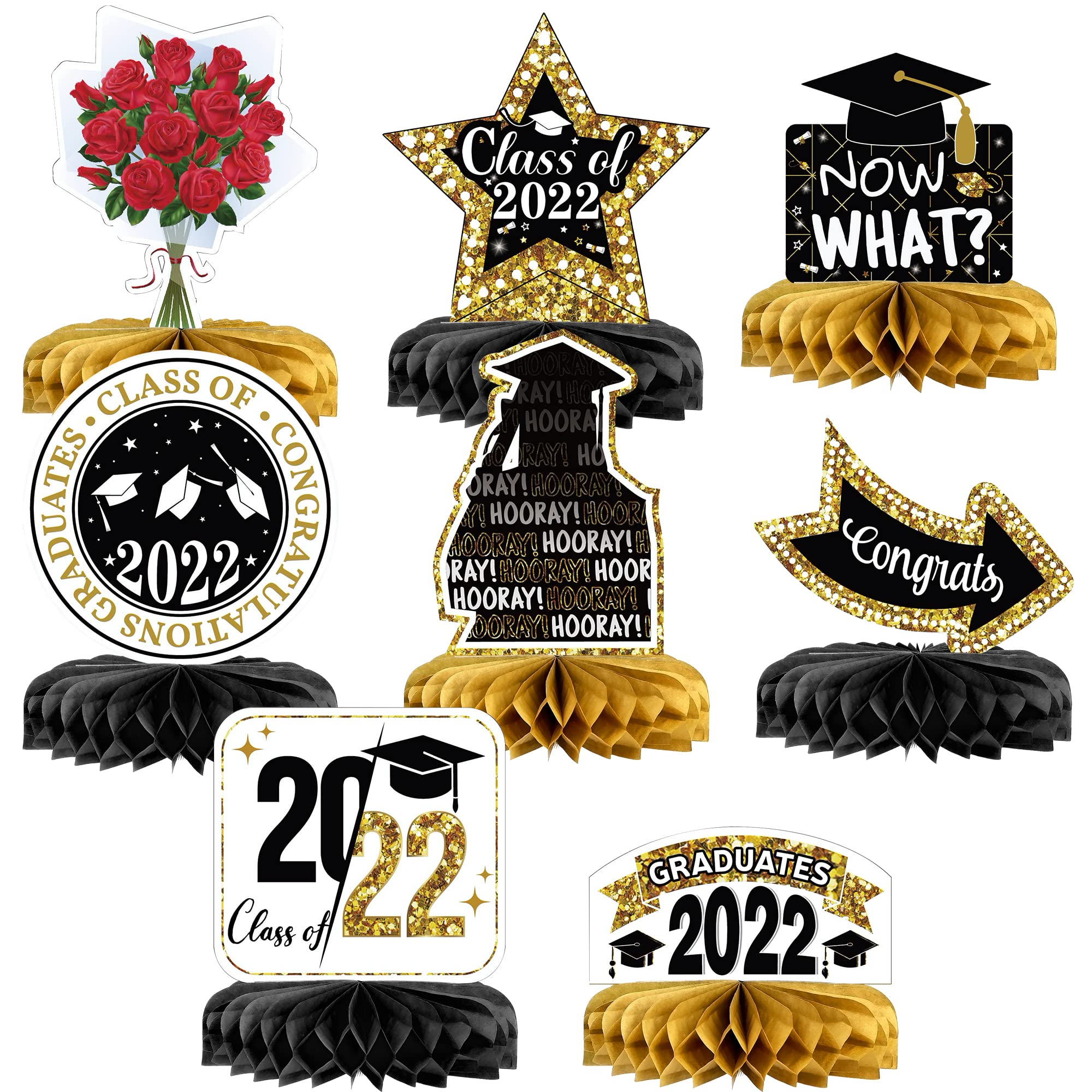 Buy 8 Pieces, Graduation Centerpieces Class of 2022