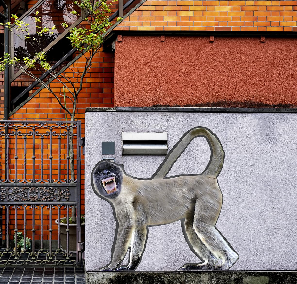 MONKEY MARK コズミック・パラシュート グラフィックアート A1サイズ MONKEY MARK フルーツ・パラシュート グラフィックアート A1サイズ