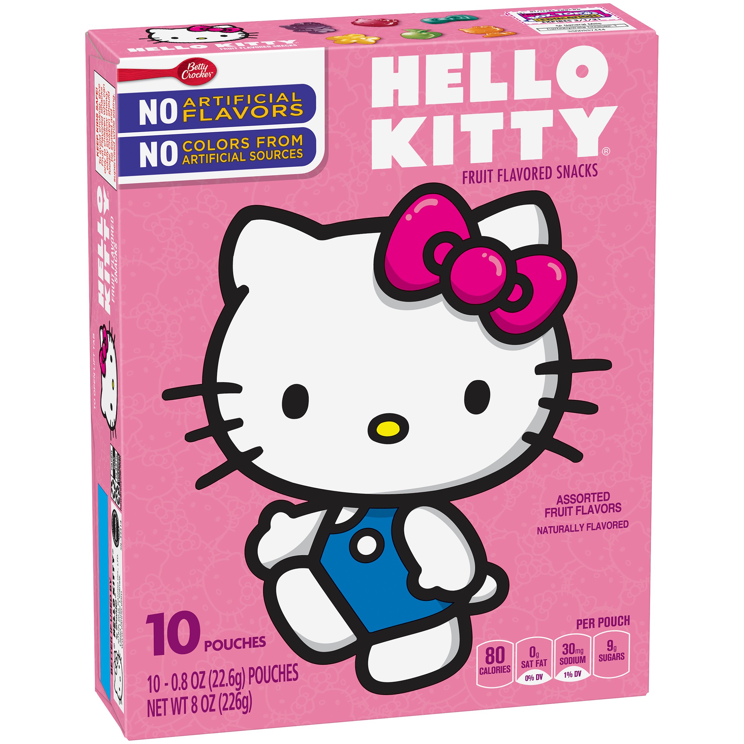 General Mills Betty Crocker Fruit Shapes Hello Kitty, 8 oz
