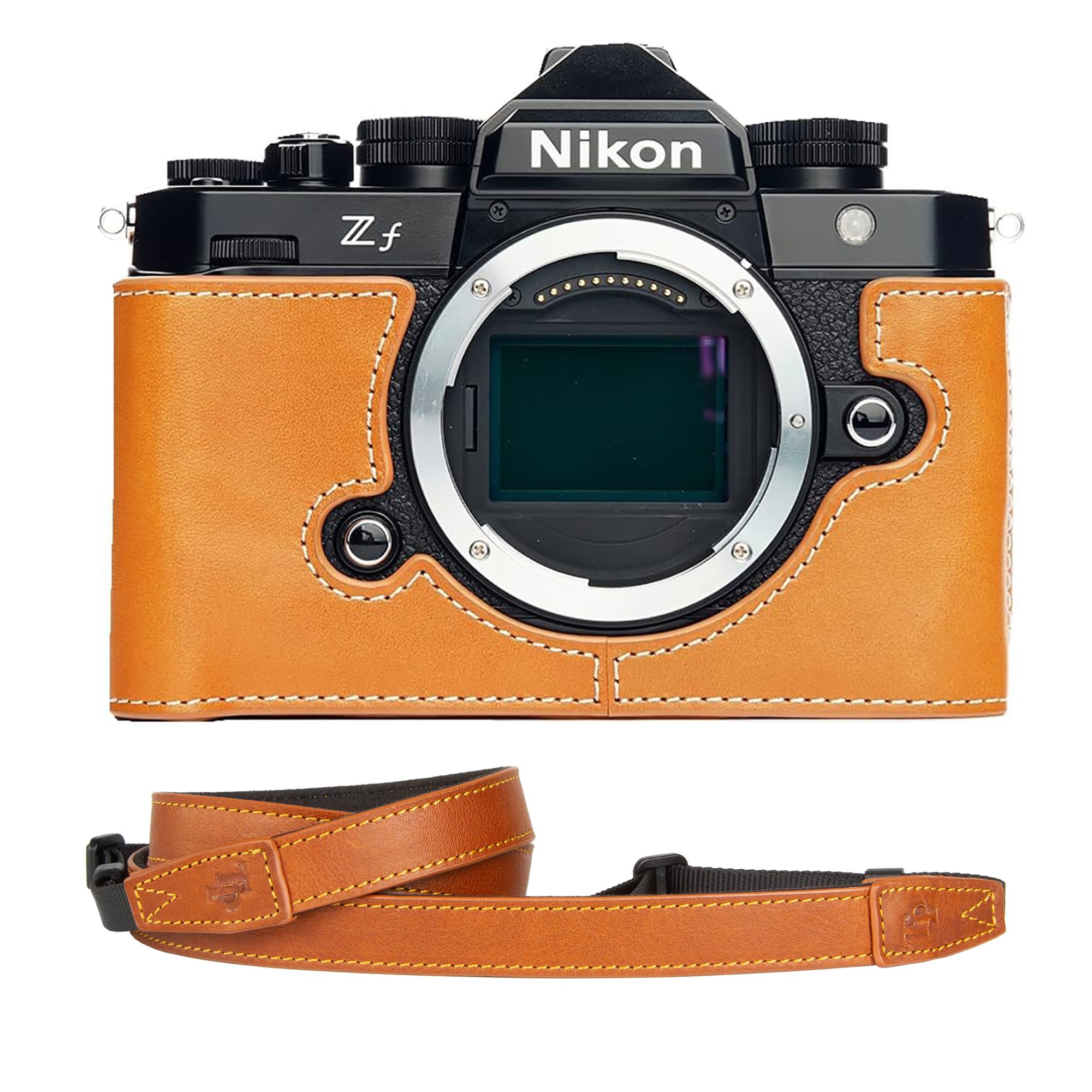 Amazon | QIYAONUOボディーハーフケース Nikon ZF専用 カメラケース