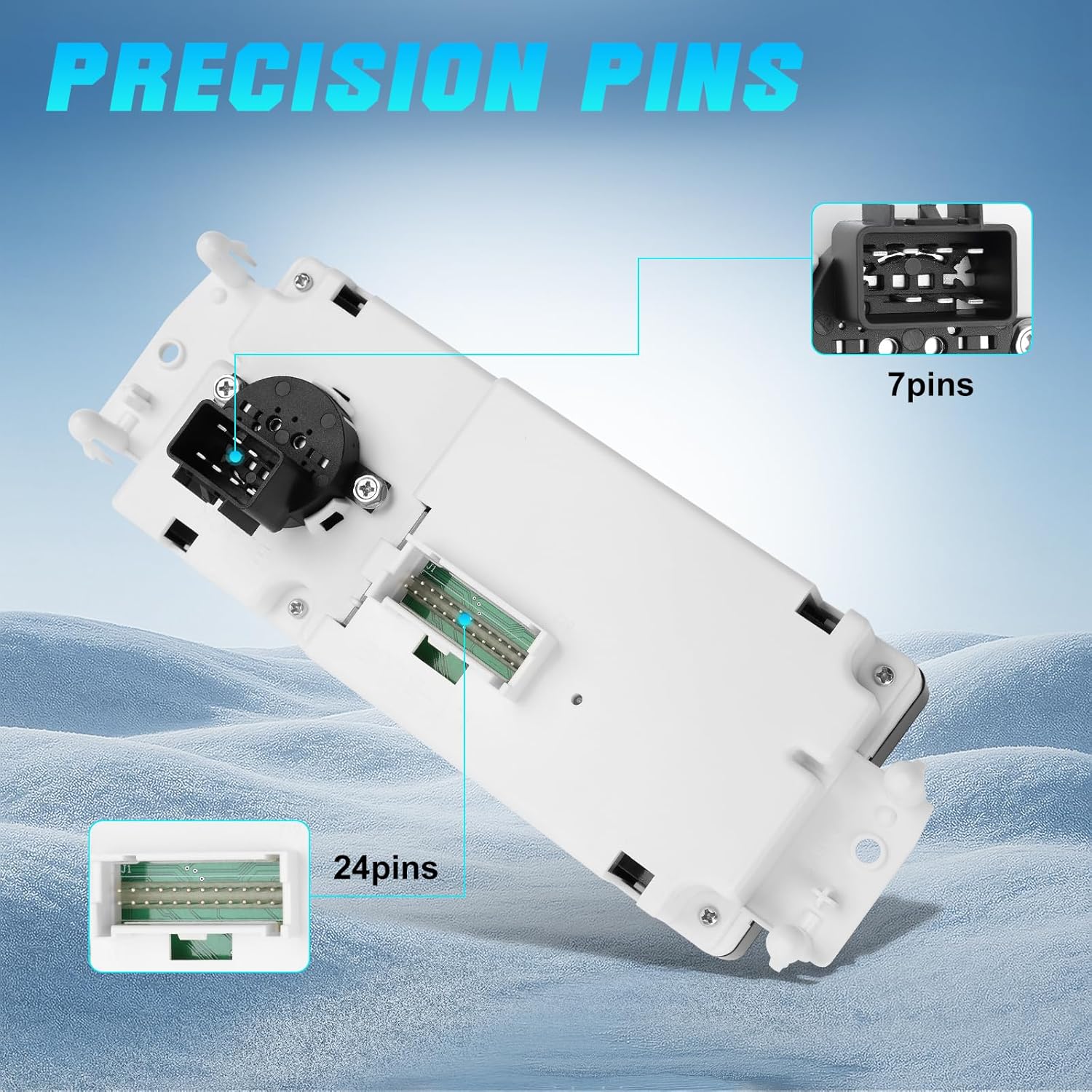 599-210XD A/C Heater Climate Control Module Compatible with Chevrolet GMC Cadillac Buick Isuzu Olds Saab Models # 15-73095, 15195333, 5195382, 15195383, 15201681, 15203181, 15220317, 15220318