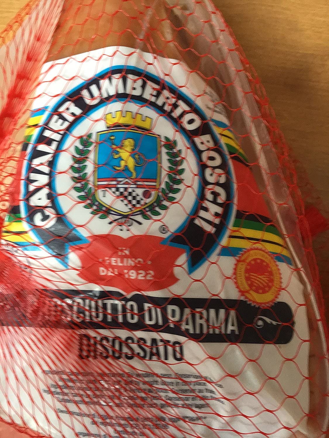 JAMBON DE PARME AOP Entier, desosse, Kg. 8. Prosciutto di Parma fait de 18 mois, en confection sous-vide