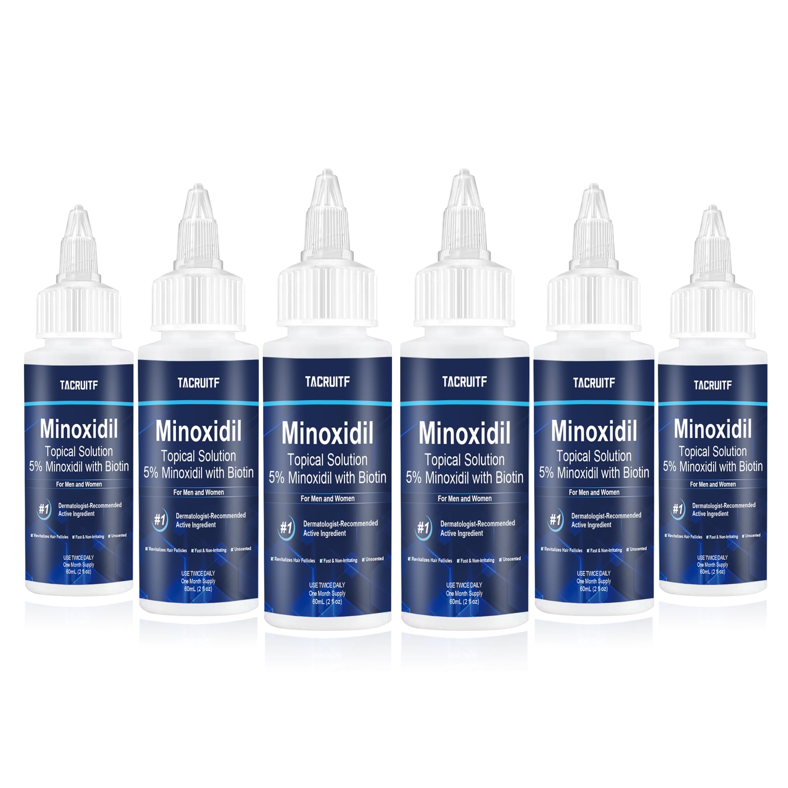 5 Minoxidil with Biotin Hair Growth Treatment Minoxidil Hair and Beard Growth Serum Minoxidil for Men and Women