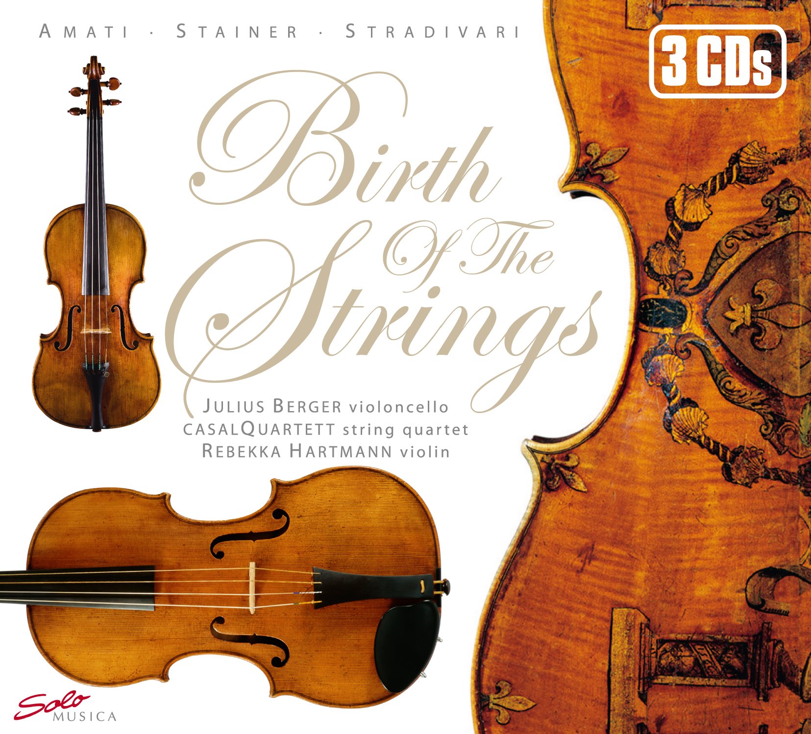 Birth Of The String Quartets Vol.2 (Birth Of Cello/ Birth Of String Quartet/ Birth Of Violin) (Solo Musica: SM161)