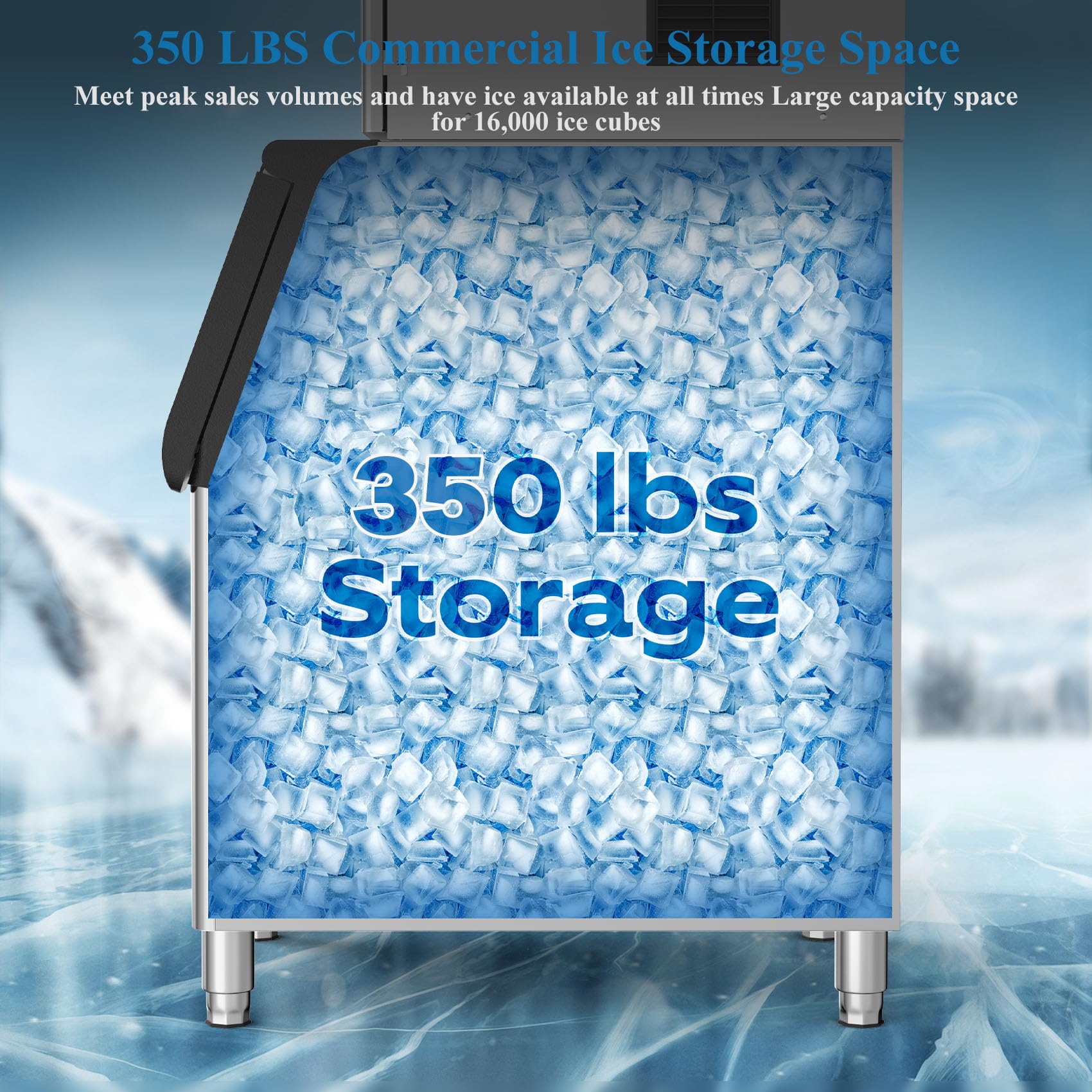 Commercial Countertop Nugget Ice Maker and Dispenser by Manitowoc