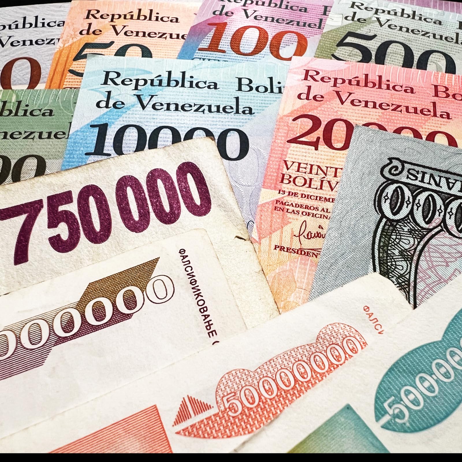 Inflation 19 Banknotes Foreign World Paper Money Lot Set Currency Mix Education