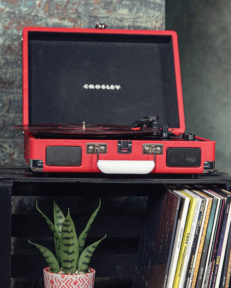 Cecilia Mecool 12インチレコード Amazon.com: Crosley CR8005DP-RE1 Cruiser Plus Vintage 3